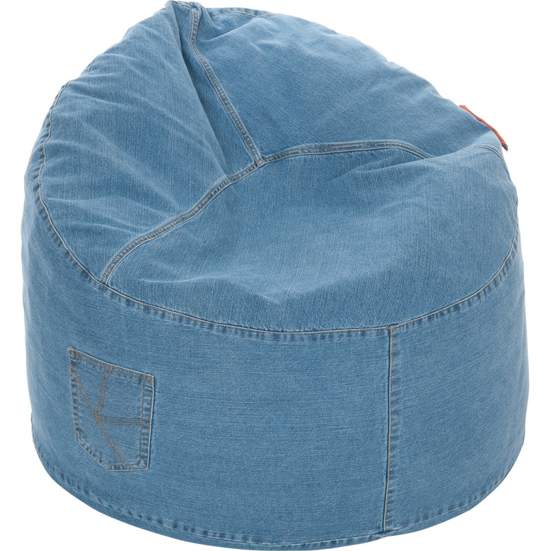 Kaikoo Denim Cool Chill Bean Bag Chair & Reviews Wayfair.co.uk